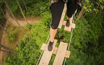 Go Ape Treetop Adventure at Lums Pond State Park